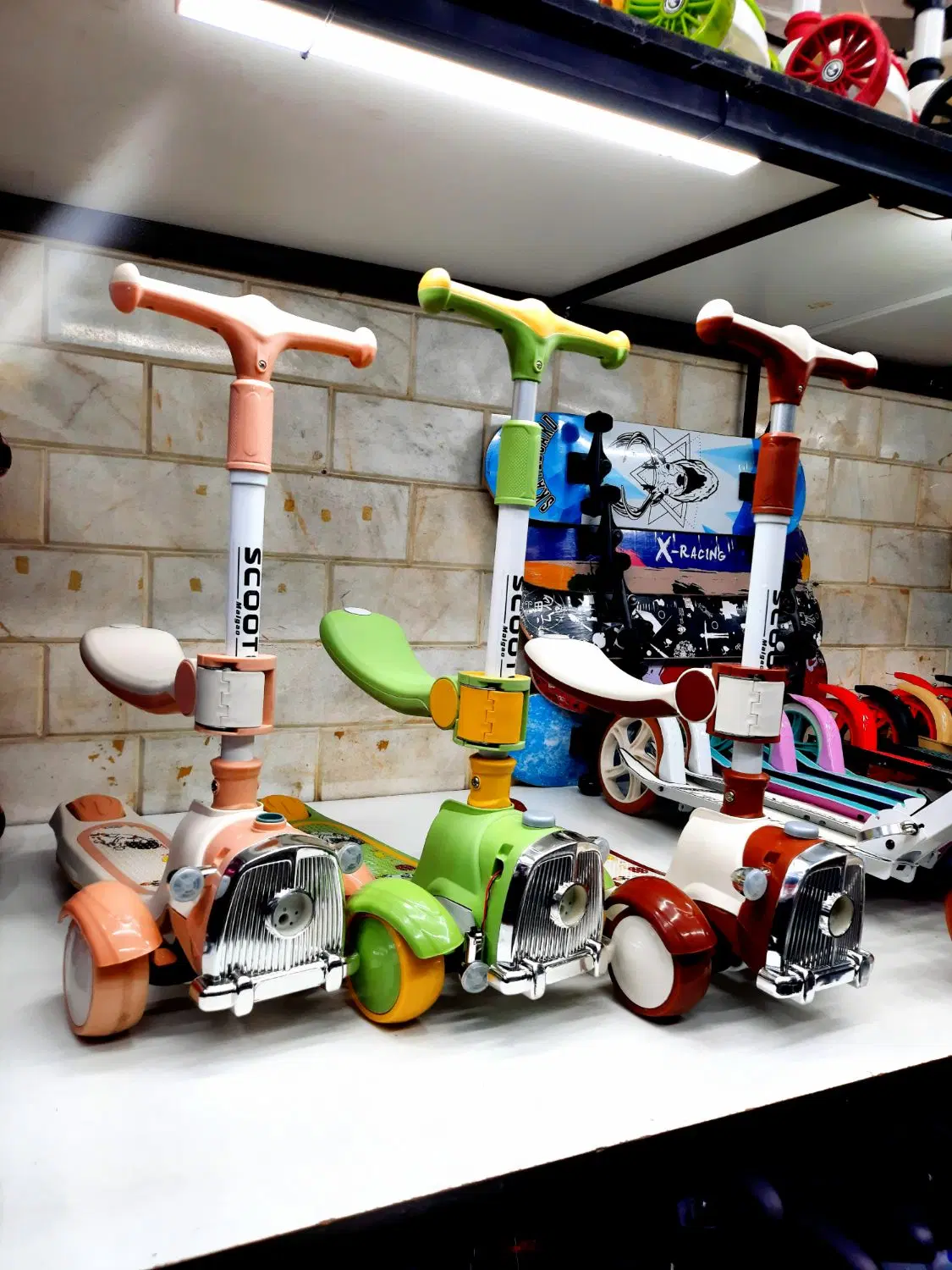 اسکوتر دومنظوره صندلی دار و موزیکال SCOOTER|دوچرخه، اسکیت، اسکوتر|تهران, خاک سفید|دیوار