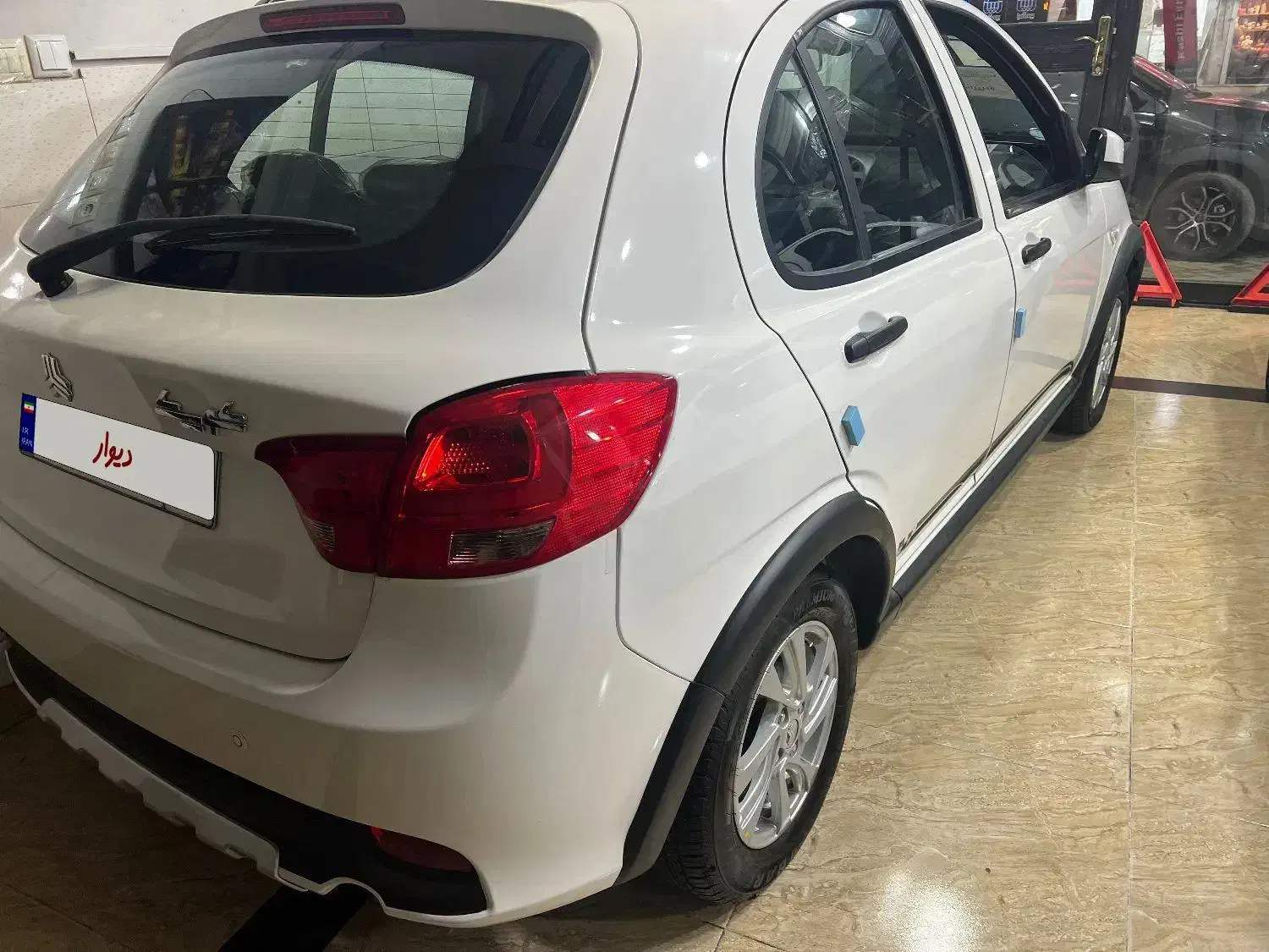 کوییک GXR مدل 1404 سفید مشکی|خودرو سواری و وانت|اردبیل, |دیوار