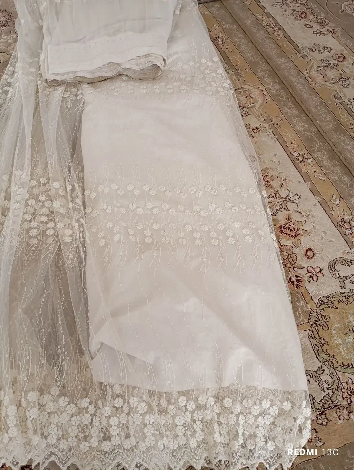 پرده نو همراه با آستر|پرده، رانر، رومیزی|ایوان, |دیوار