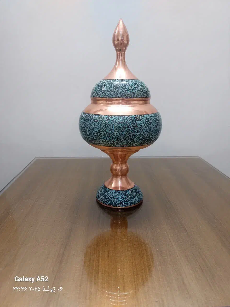 شکلات خوری مس فیروزه|صنایع دستی و سایر لوازم تزئینی|کرمان, |دیوار