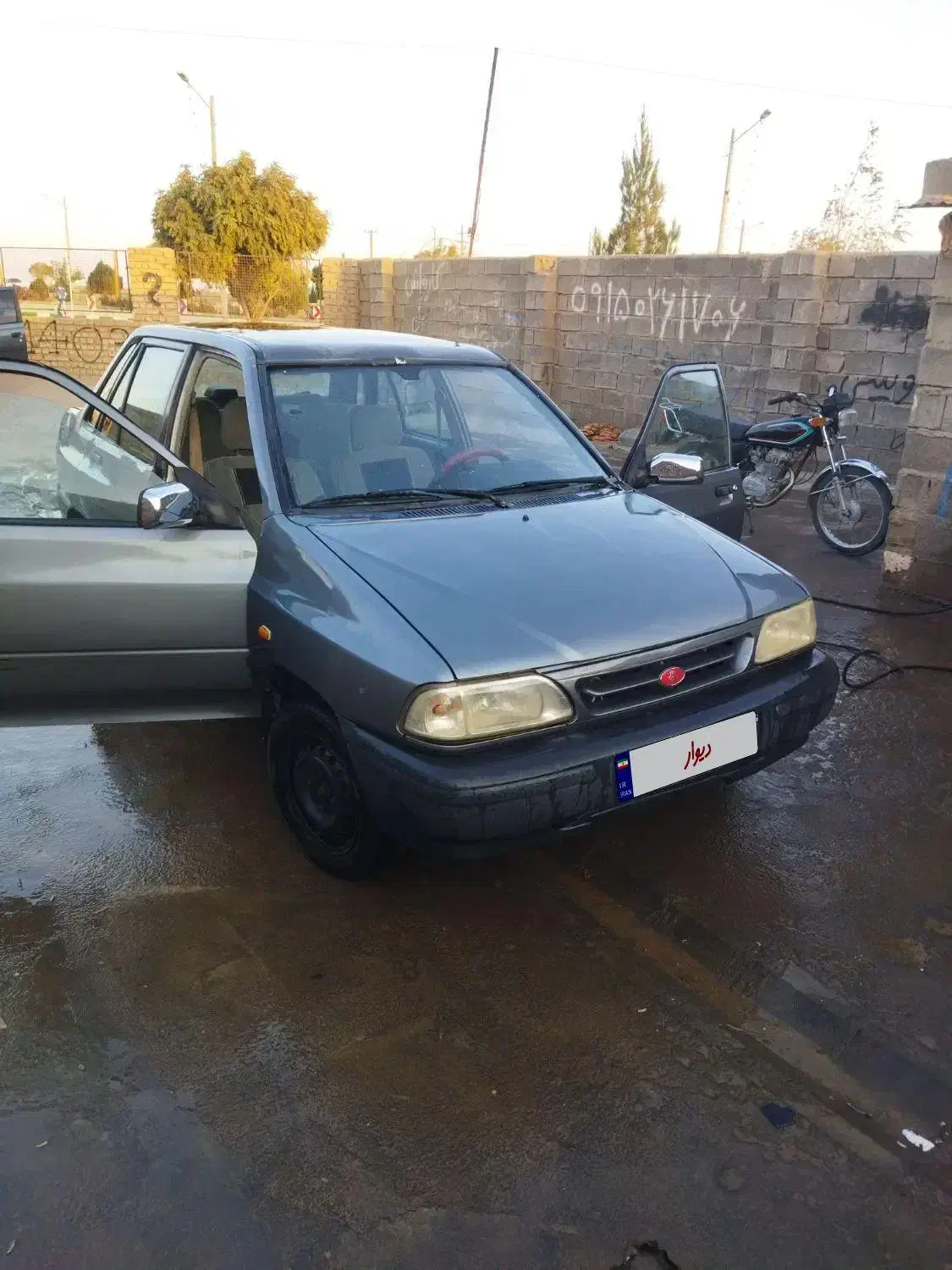 ماشین پراید 85 دوگانه دست|خودرو سواری و وانت|میان ولایت, |دیوار