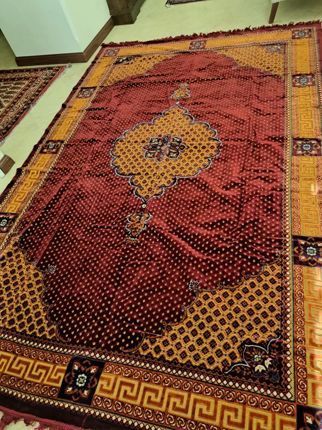 رو فرشی مخمل ترک ضخیم|روفرشی|تهران, باغ فیض|دیوار