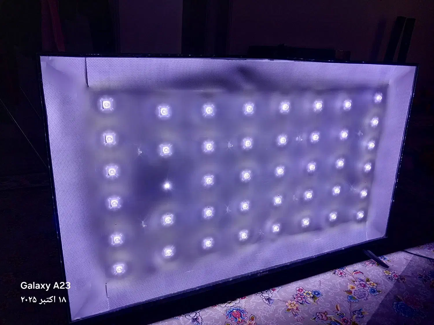 ال ای دی ۵۵ اسنوا ۴k صفحه نمایش شکسته|تلویزیون و پروژکتور|اسلامشهر, شهرک مهدیه|دیوار