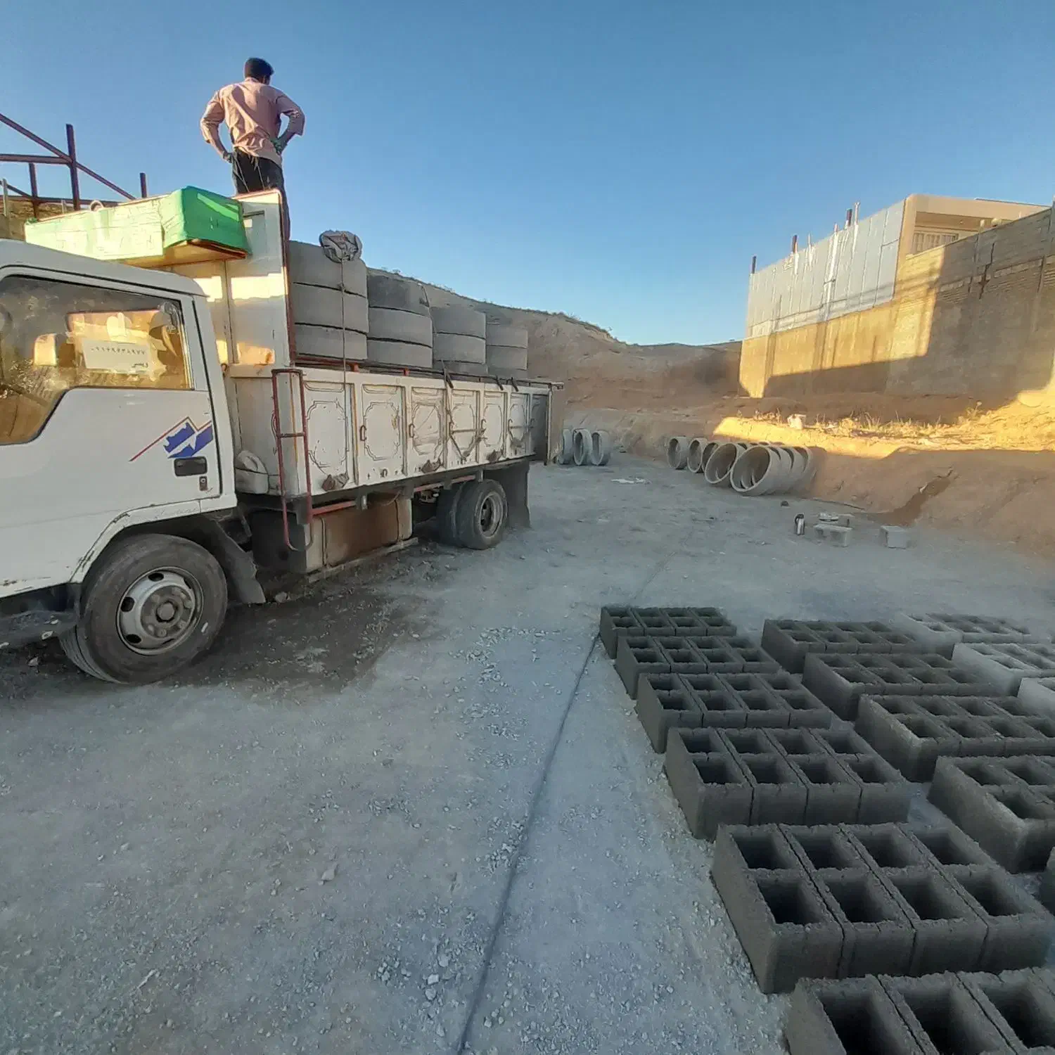 بلوک وکول سیمانی|مصالح و تجهیزات ساختمان|نورآباد, |دیوار