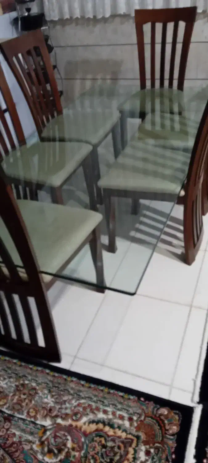 شیشه رو میزی|میز و صندلی غذاخوری|تویسرکان, |دیوار