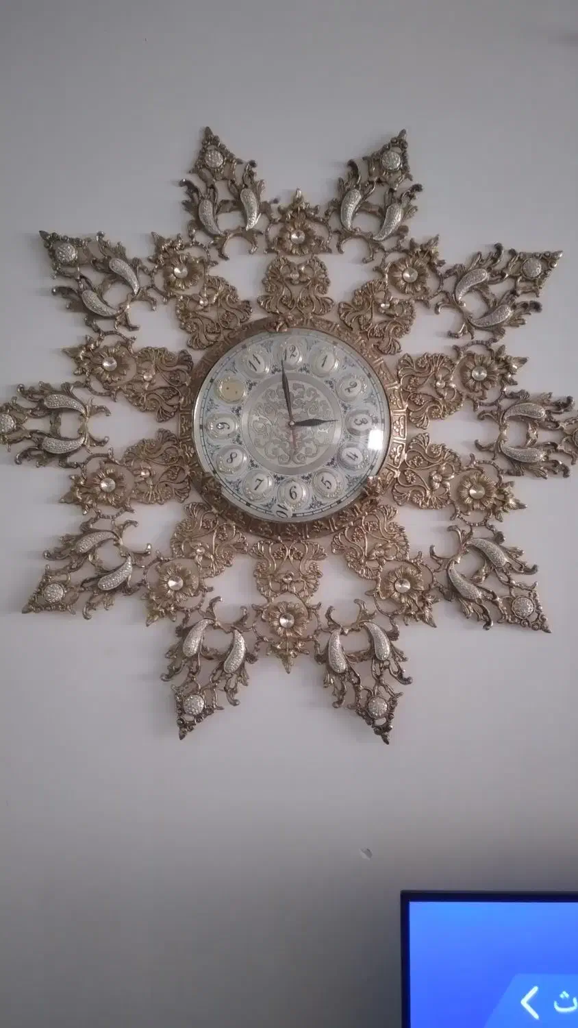 ساعت برنز|ساعت دیواری و تزئینی|فردیس, نگارستان|دیوار