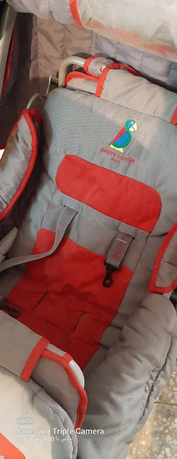 کالسکه دوقلو پیرکاردین|کالسکه و لوازم جانبی|اصفهان, لنبان|دیوار