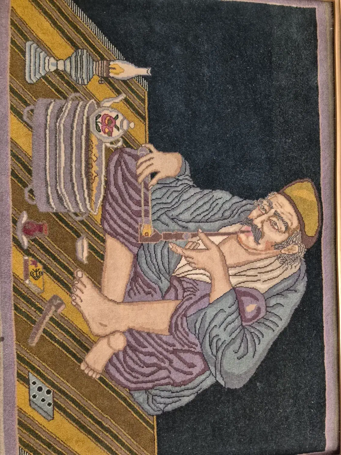 تابلو فرش تبریز از  پیرمرد خسته|تابلو فرش|تهران, میرداماد|دیوار