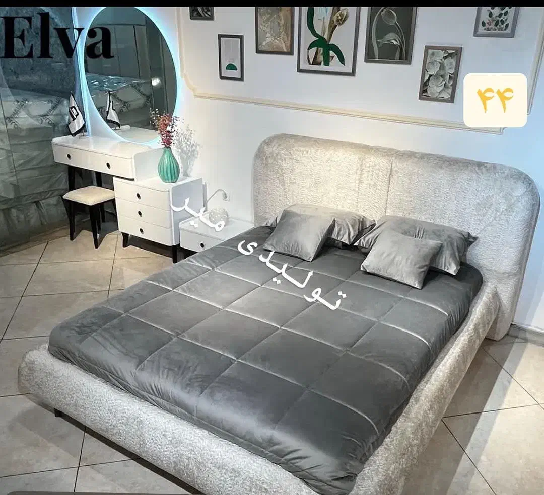 سرویس تخت خواب۲نفره تخت دونفره.۱ نفره تشک. مدل۶۹۸۷|تخت و سرویس خواب|شیراز, عادل آباد|دیوار
