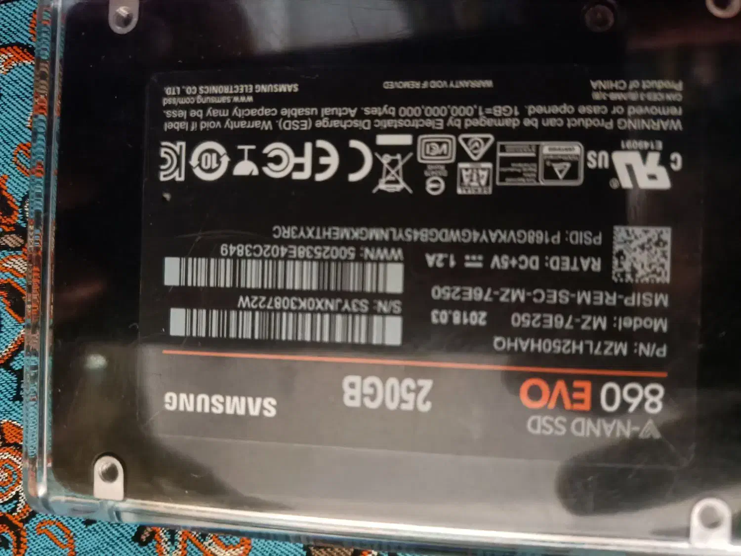 هارد ssd 250 Gig|قطعات و لوازم جانبی رایانه|یاسوج, |دیوار