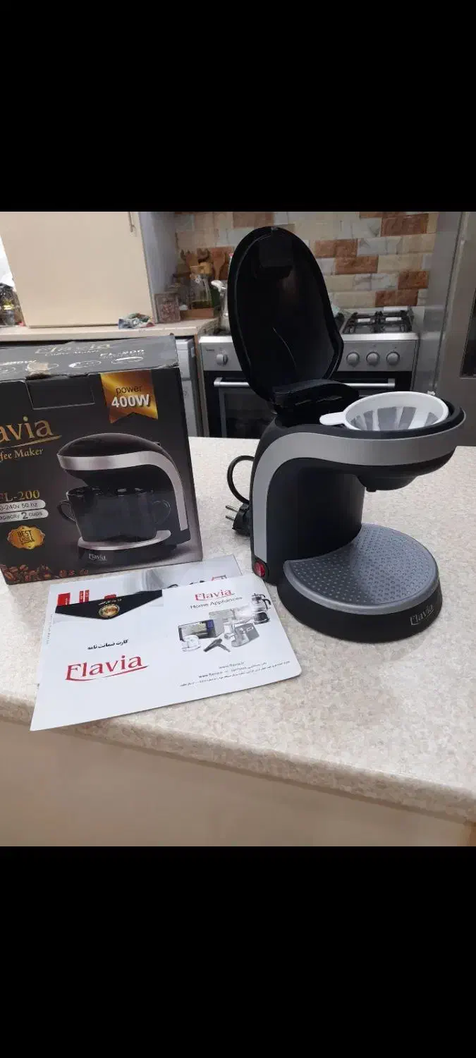 قهوه ساز فلاویا۴۰۰ وات نو|سماور، چای‌ساز، قهوه‌ساز|تبریز, |دیوار