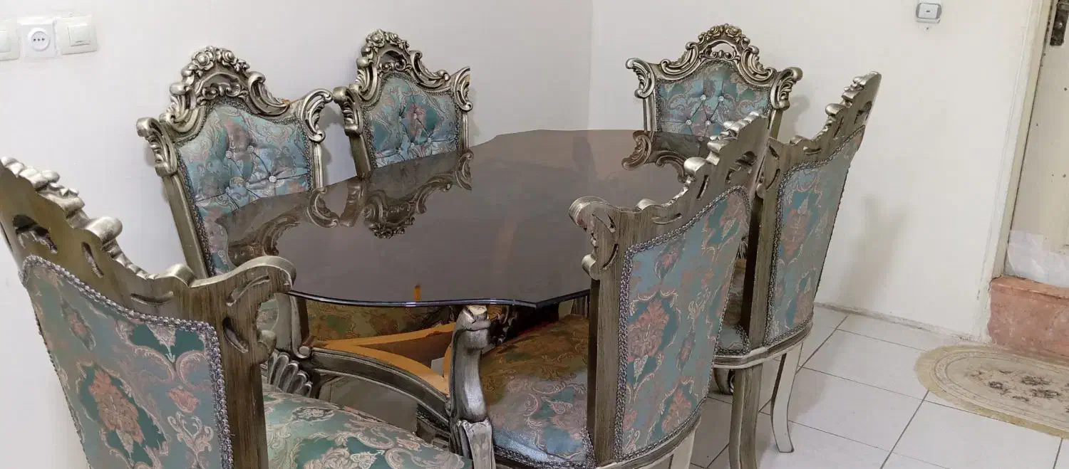 میز نهار خوری|میز و صندلی غذاخوری|فردیس, سپید دشت|دیوار