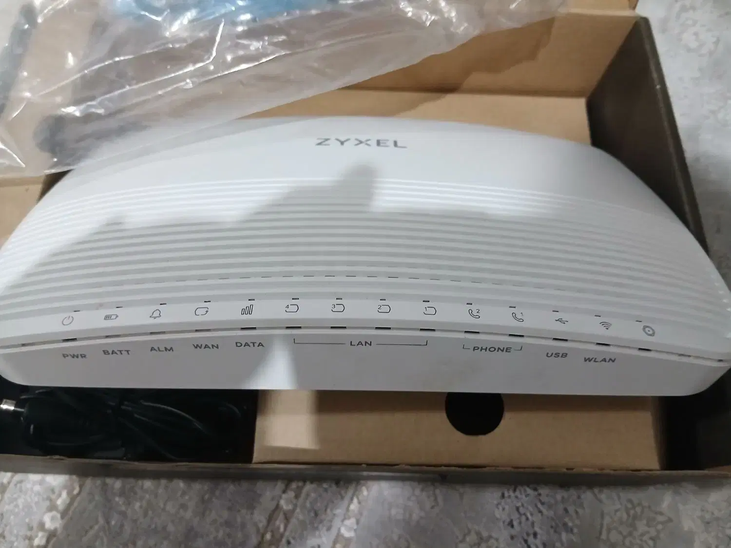 مودم ADSL فیبر نوری زایکسل|مودم و تجهیزات شبکه|تهران, دزاشیب|دیوار