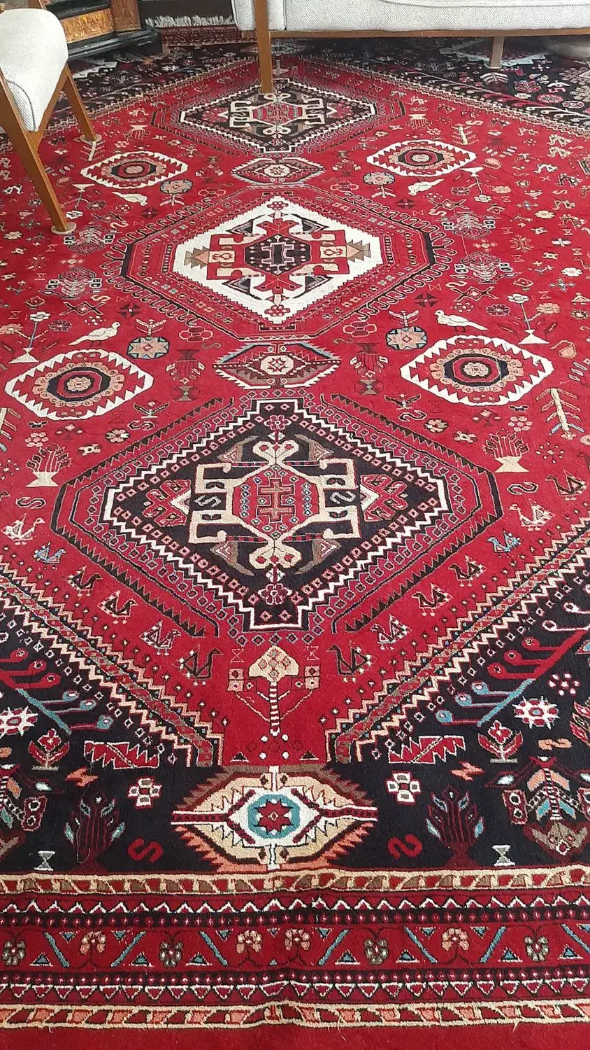 دو تخته فرش ۱۲ متری یک ۴ متری|فرش|شیراز, مسلم|دیوار