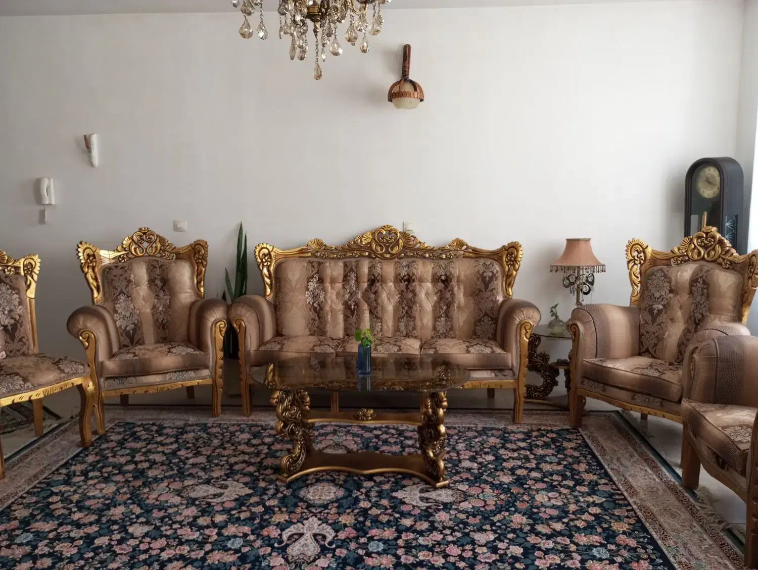 مبل استیل 9 نفره|مبلمان خانگی و میز عسلی|پاکدشت, پاکدشت (مامازند)|دیوار