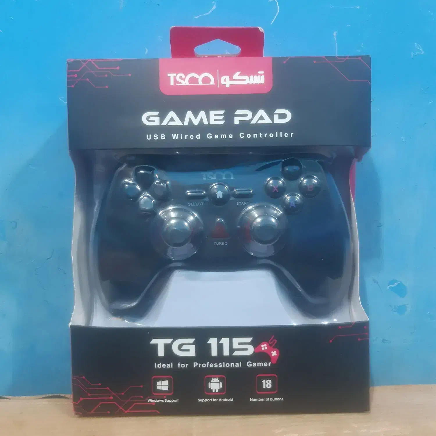 دسته بازی تسکو مدل TG 115 پلمپ|کنسول، بازی ویدئویی و آنلاین|دزفول, |دیوار