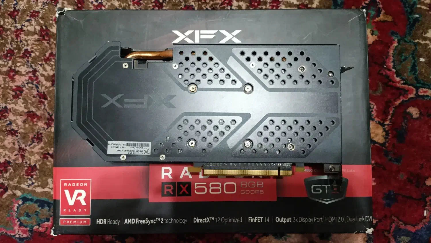 AMD XFX RX580 8GB GDD5|قطعات و لوازم جانبی رایانه|تهران, خاک سفید|دیوار