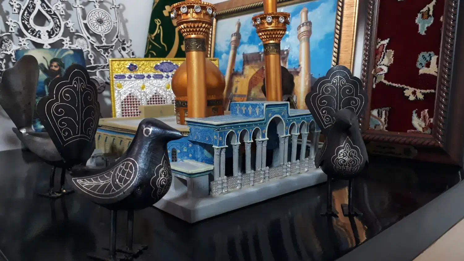 گنجشک نقره کوب علامت پا کوتاه وپا بلند پر نقره|کلکسیون اشیاء عتیقه|اصفهان, حسینآباد|دیوار