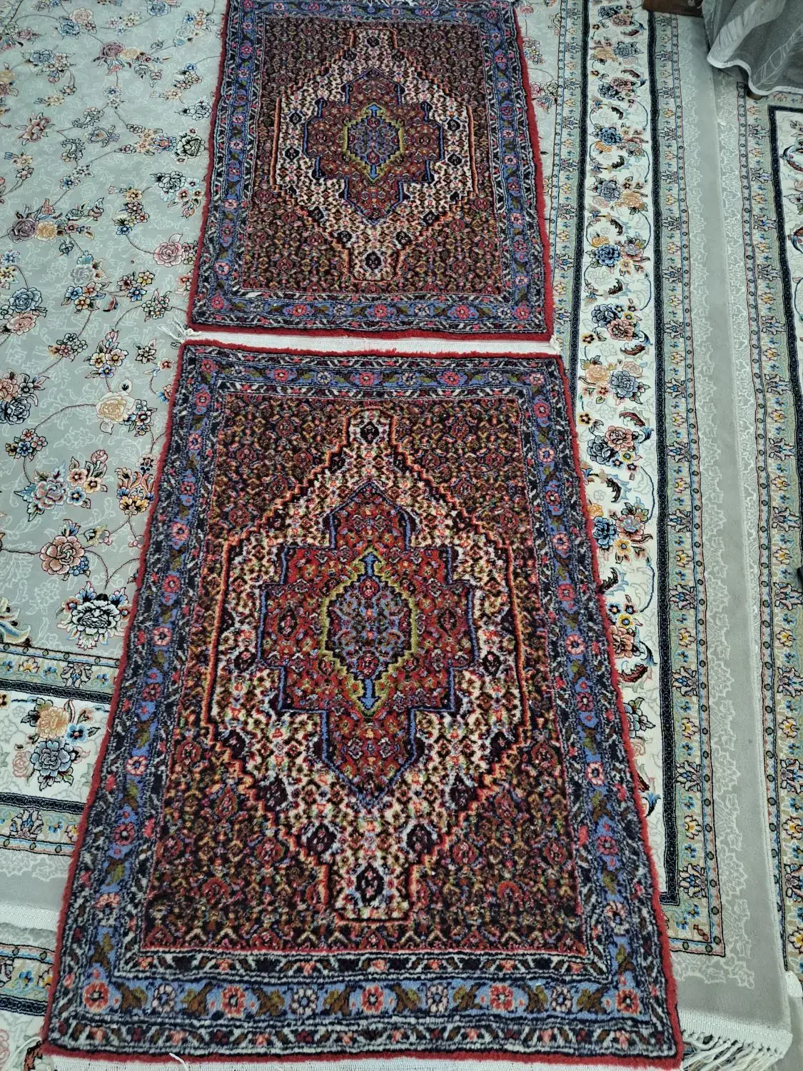 پشتی دستبافت کلاه فرنگ|فرش|سنندج, |دیوار