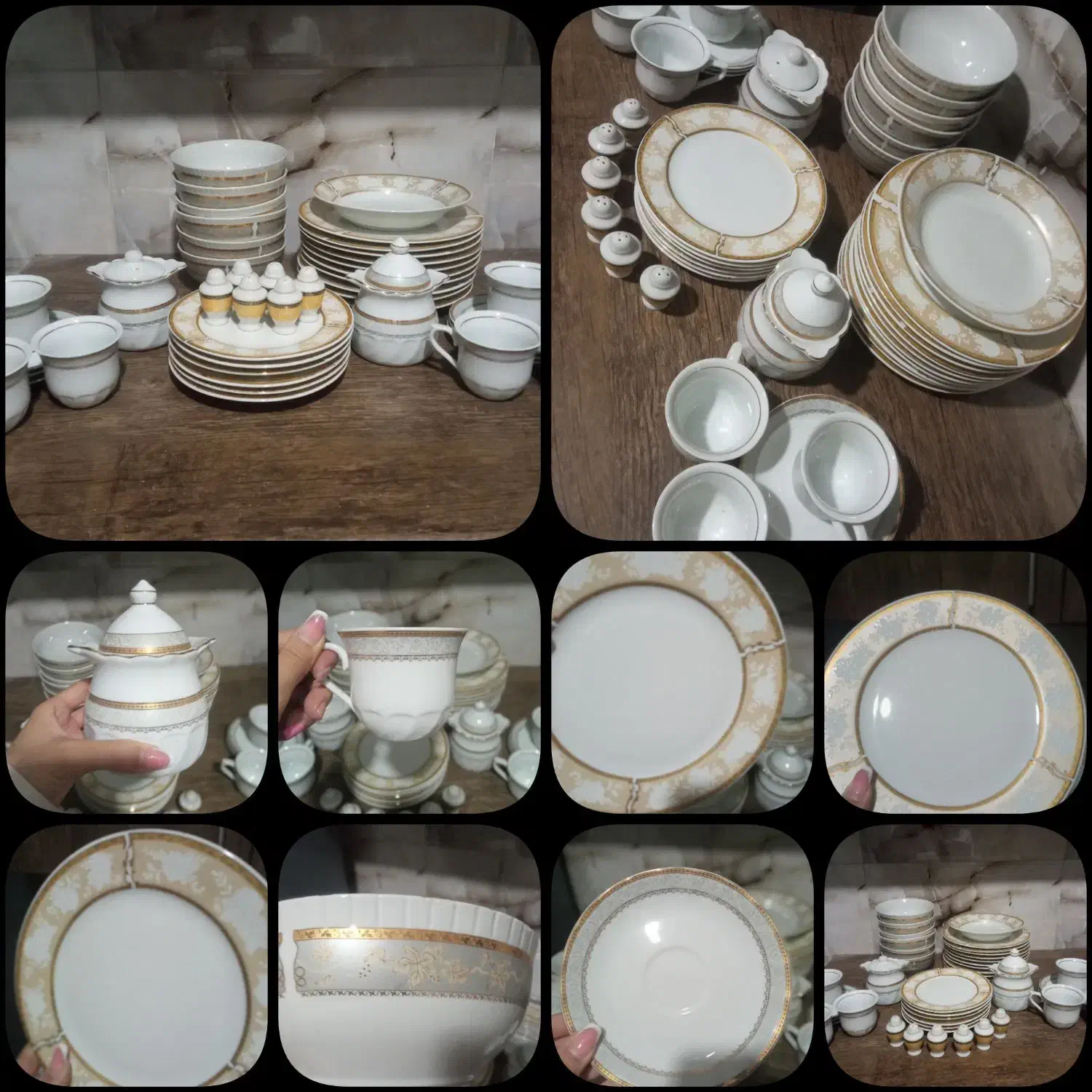 حراج ظروف آشپزخانه ارزان چینی پلاستیکی ارزان|ظروف سرو و پذیرایی|چهارباغ, |دیوار