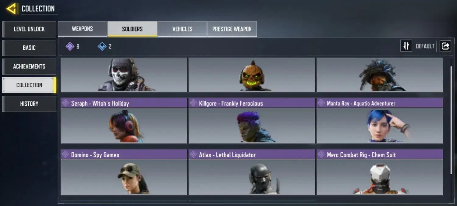 اکانت کالاف دیوتی موبایل|کنسول، بازی ویدئویی و آنلاین|کاشان, فاز ۱ ناجی آباد|دیوار