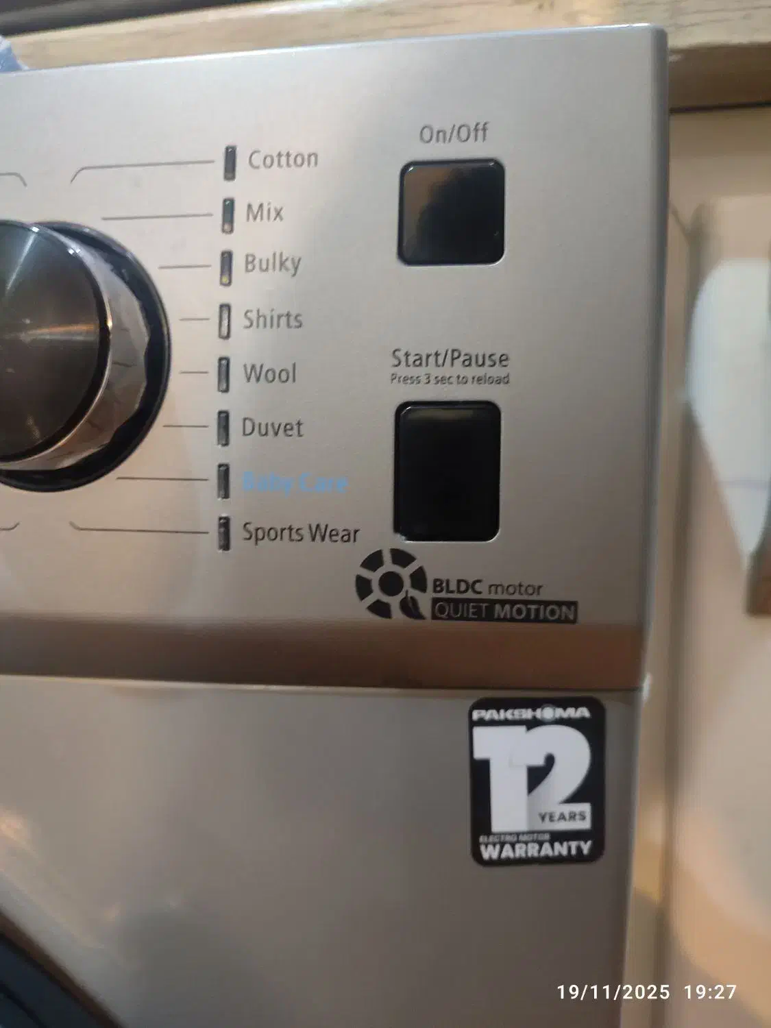 ماشین لباسشویی پاکشوما 7کیلویی|ماشین لباسشویی و خشک‌کن لباس|بروجرد, |دیوار