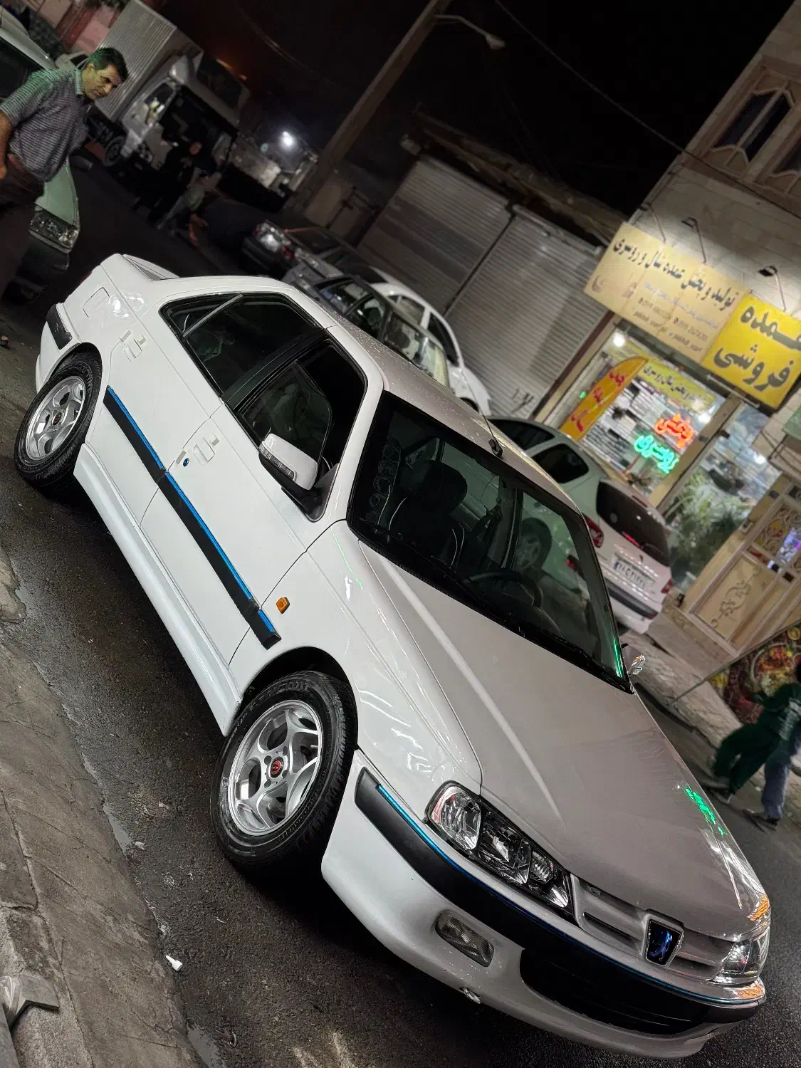 پژو پارس مدل 91 دوگانه کارخانه تک برگ سند|خودرو سواری و وانت|نسیمشهر, |دیوار