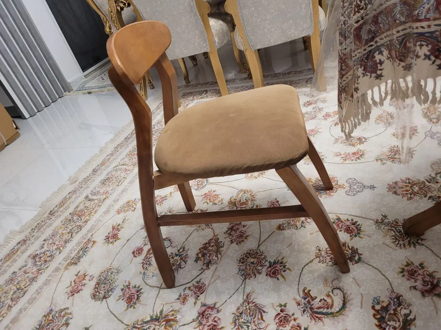 میز ناهار خوری چوب دو نفره|میز و صندلی غذاخوری|چالوس, |دیوار