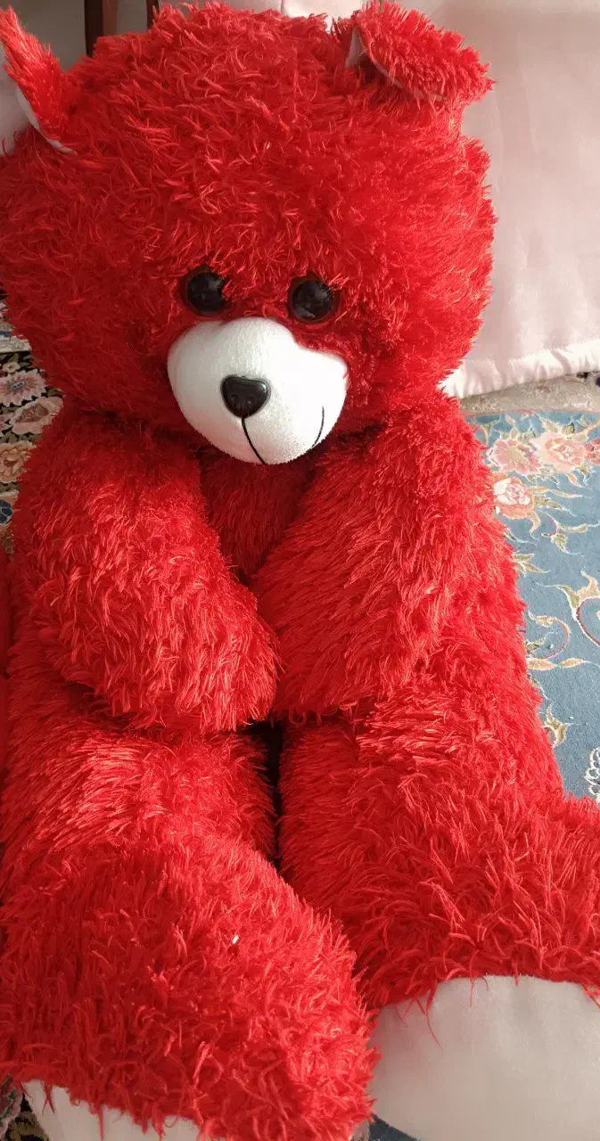 خرس پولیشی80سانتی و قلب|اسباببازی بچه|تهران, حکیمیه|دیوار