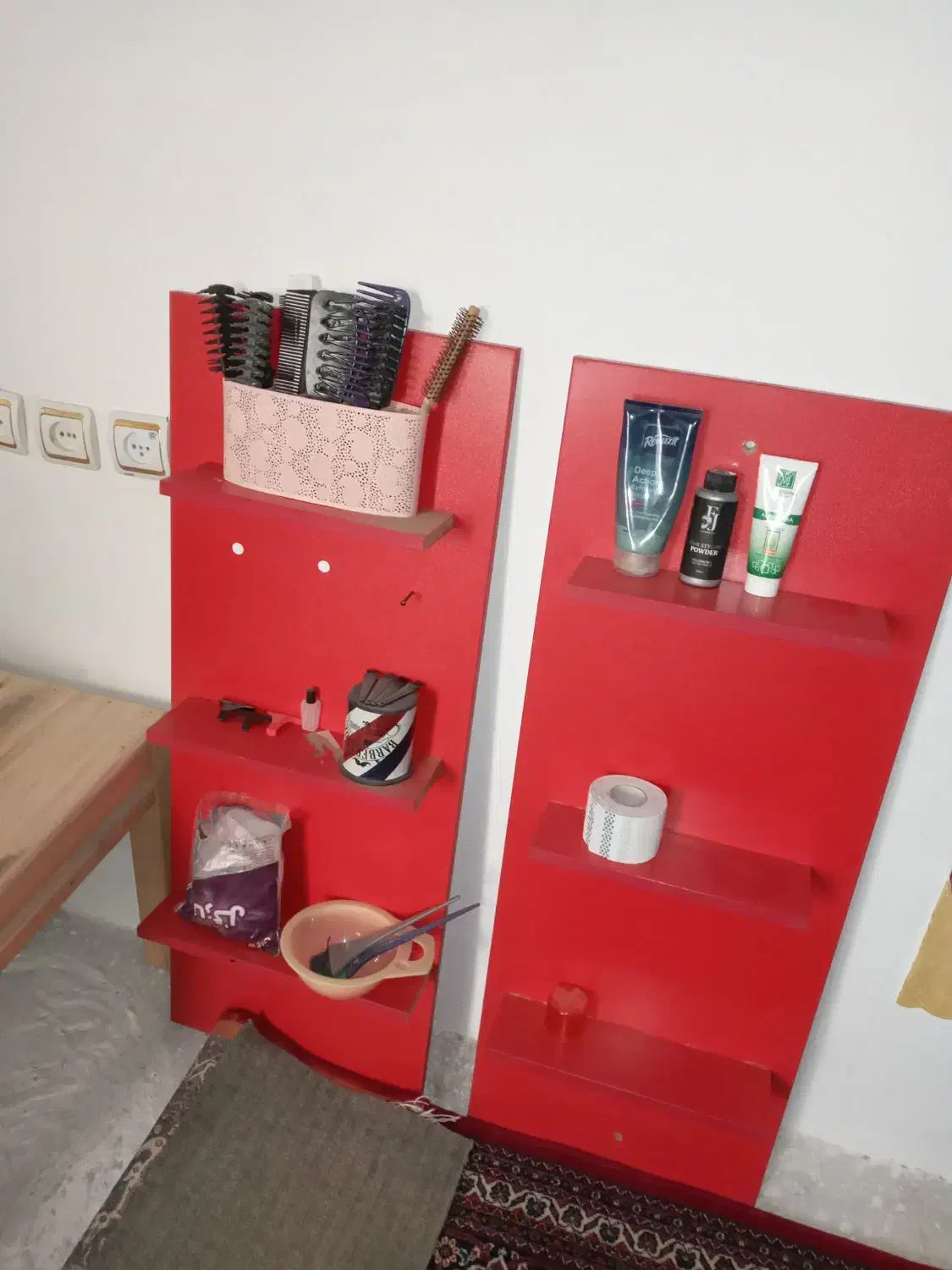 ویترین تمام ام دی اف آرایشگاهی و سالن زیبایی|آرایشگاه و سالنهای زیبایی|میانه, |دیوار