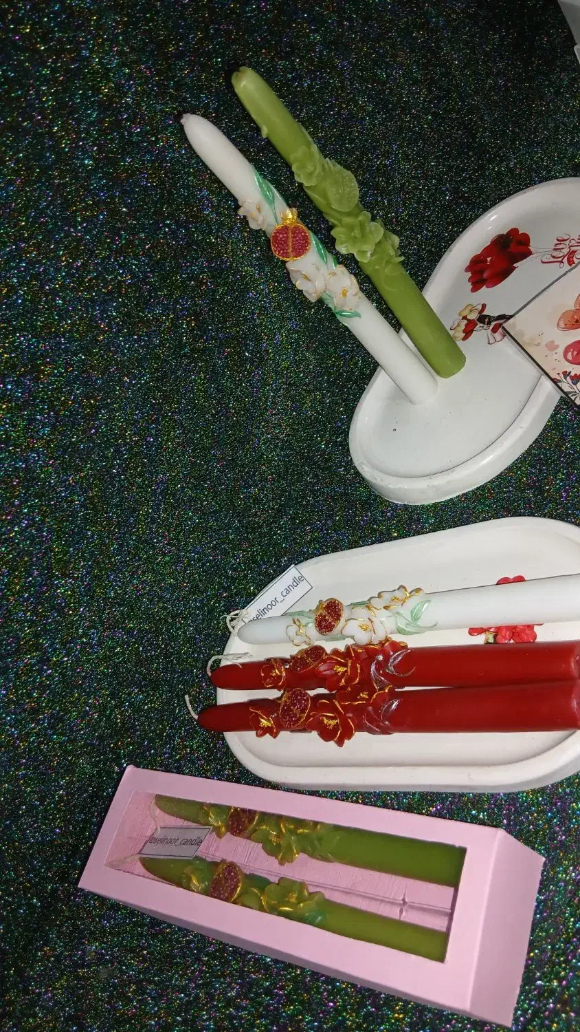 شمع شب چله|صنایع دستی و سایر لوازم تزئینی|کیاشهر, |دیوار