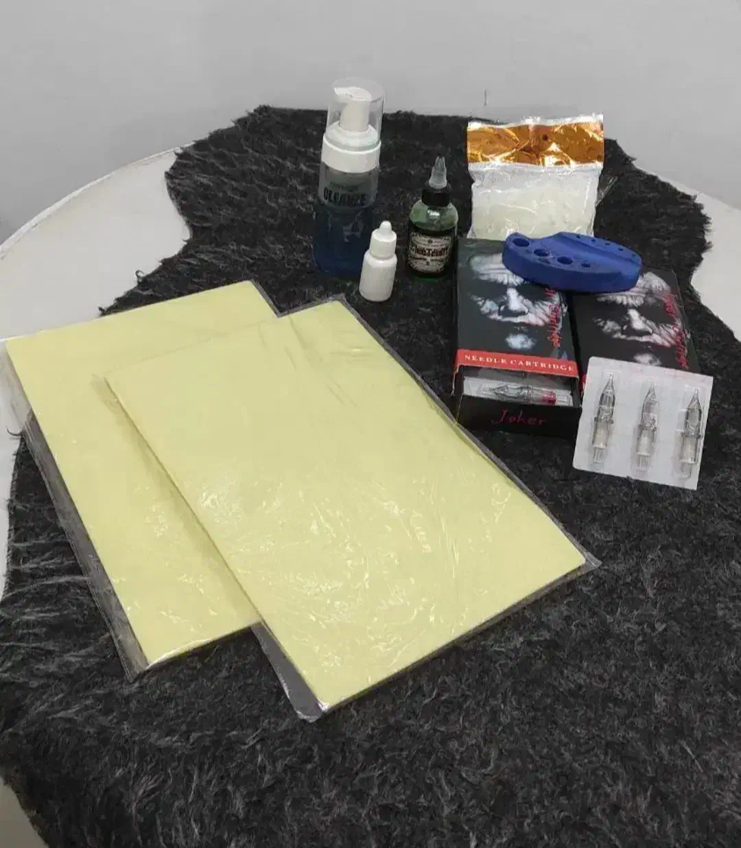 وسایل تتوی بدن،سوزن جوکروپوست مصنوعی سه میل|آرایشی، بهداشتی، درمانی|رشت, جانبازان|دیوار