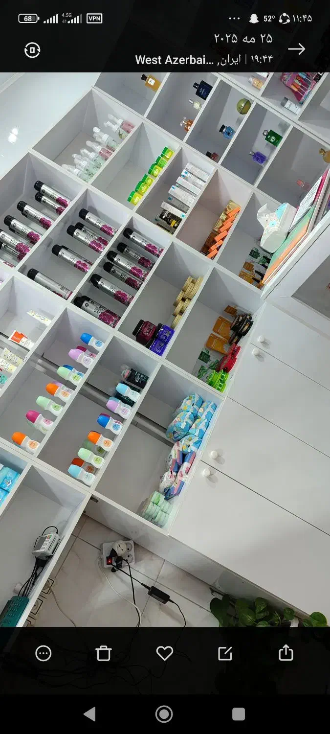 ویترین و قفسه بندی MDF نو نو برای فروش|فروشگاه و مغازه|سلماس, |دیوار