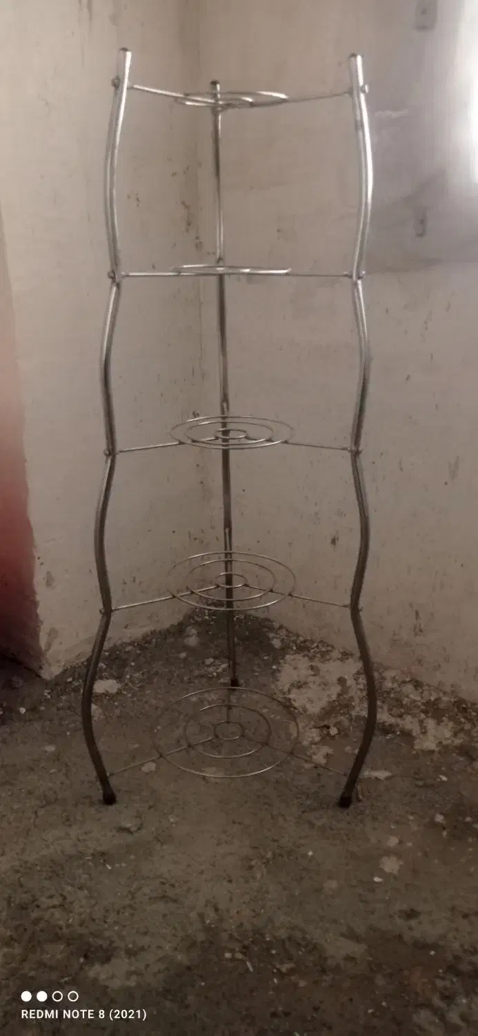 سلام یک دانه جایه قابلمه پنج تبقه سالم سالم|آب‌چکان و نظم‌دهنده ظروف|کرمانشاه, |دیوار