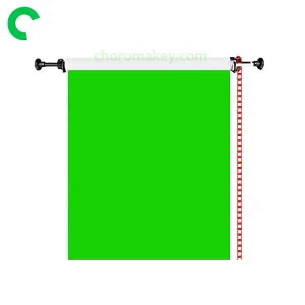 پرده سبز کروماکی مخملی ۳در۵|دوربین عکاسی و فیلم‌برداری|کلاله, |دیوار