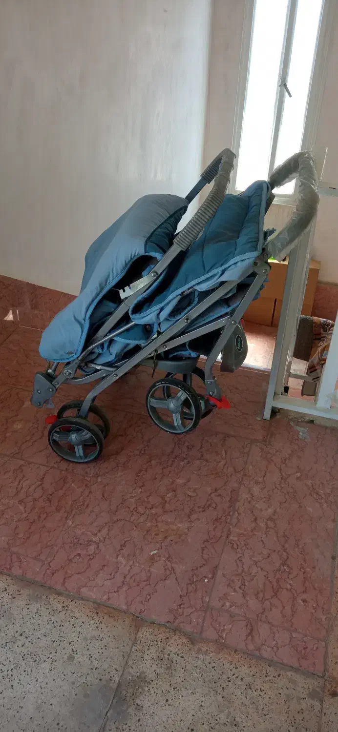 کالسکه دوقلودرحدنو|کالسکه و لوازم جانبی|قرچک, زیبا شهر|دیوار