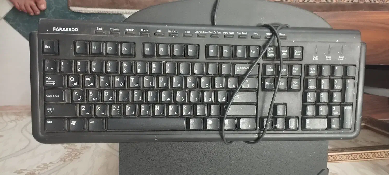 مانیتور سام درحد نو همراه با کیبرد|قطعات و لوازم جانبی رایانه|تهران, افسریه شمالی|دیوار