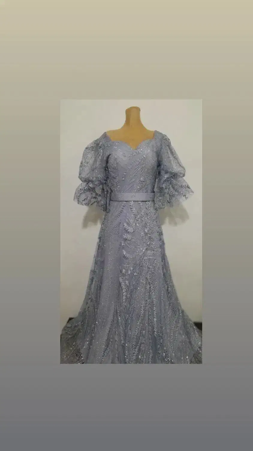 لباس‌ آبی مجلسی خوشرنگ|لباس|آمل, |دیوار