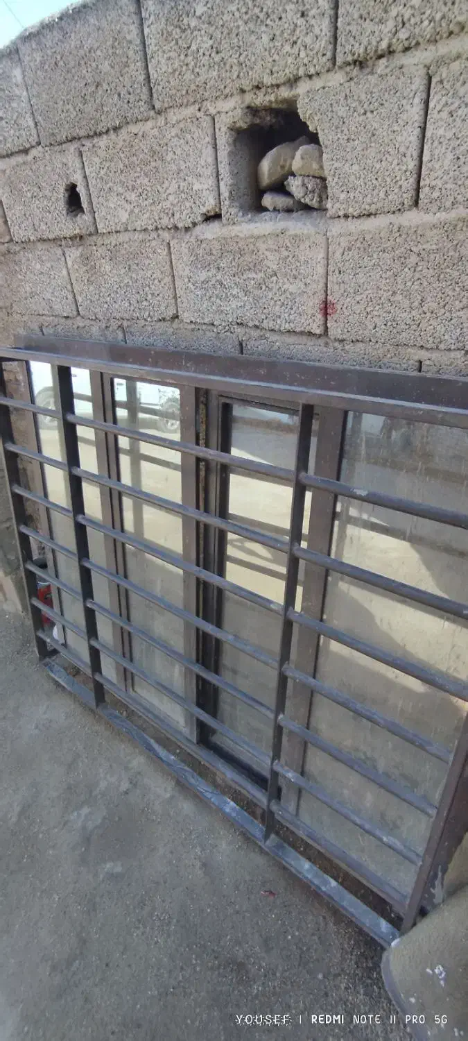 پنجره فلزی|مصالح و تجهیزات ساختمان|گنبد کاووس, |دیوار