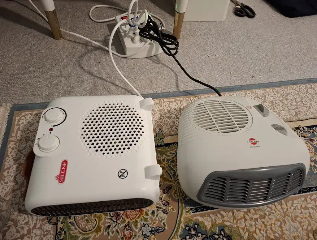 بخاری برقی پنکه دار|بخاری، هیتر، شومینه|ایذه, |دیوار