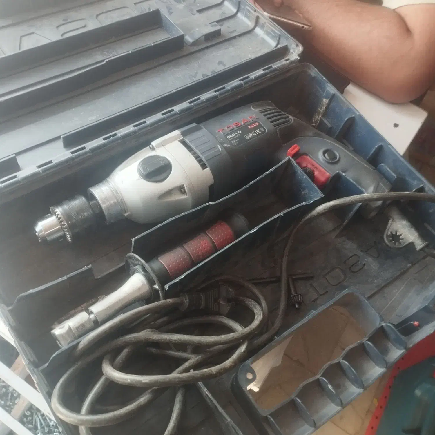 دریل گیربکسی توسن|ابزارآلات|گرگان, |دیوار