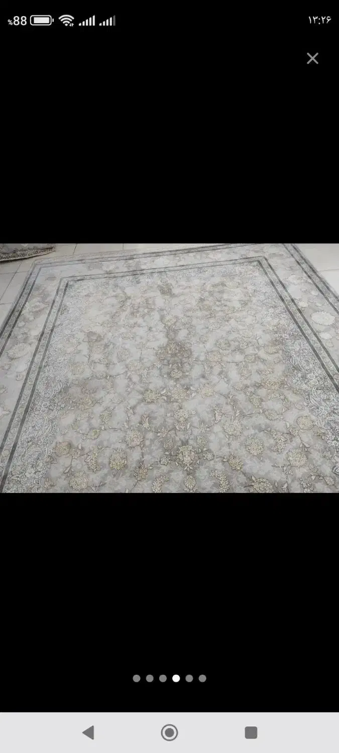 فرش ماشینی درحدنو|فرش|گلستان (تهران), |دیوار