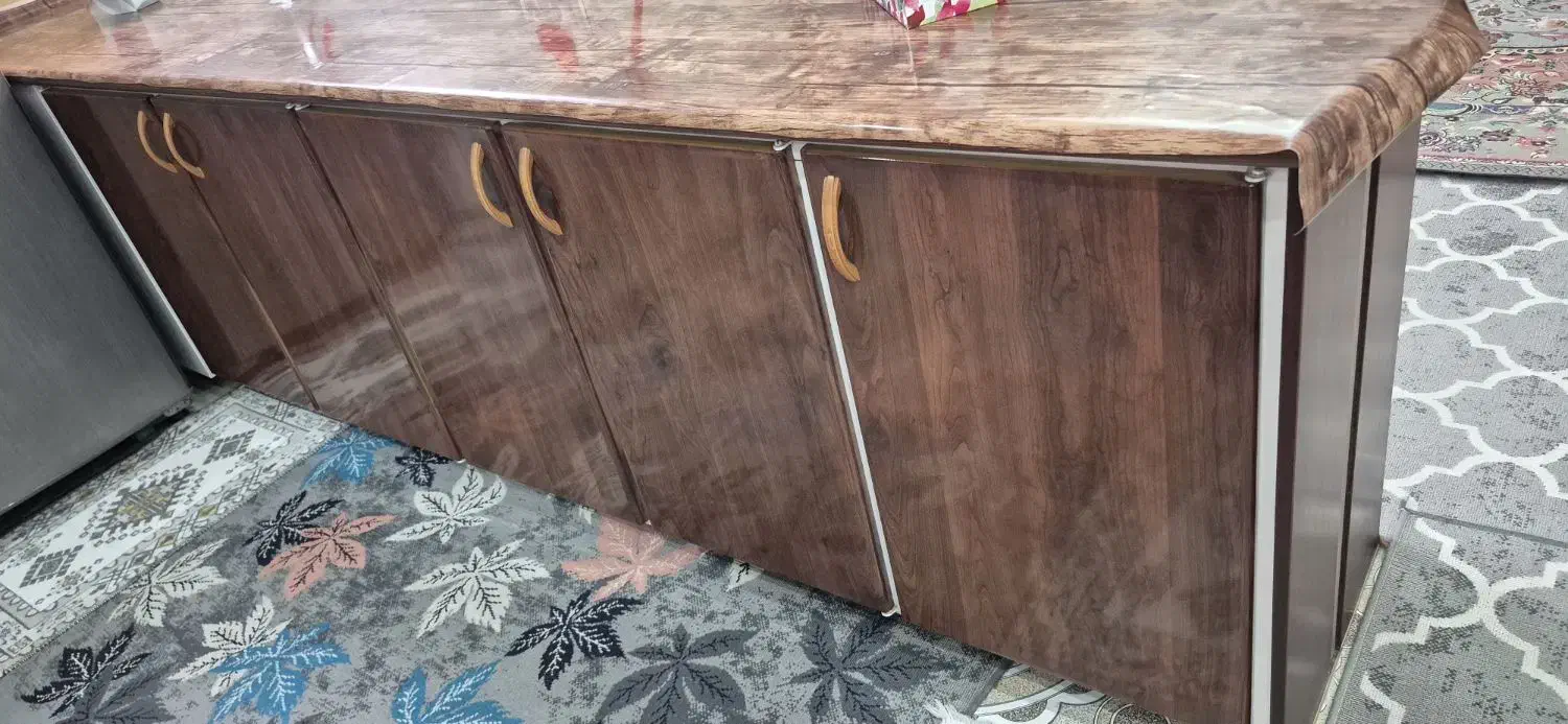 کابینت فلز چوب|آب‌چکان و نظم‌دهنده ظروف|فولادشهر, فولادشهر|دیوار