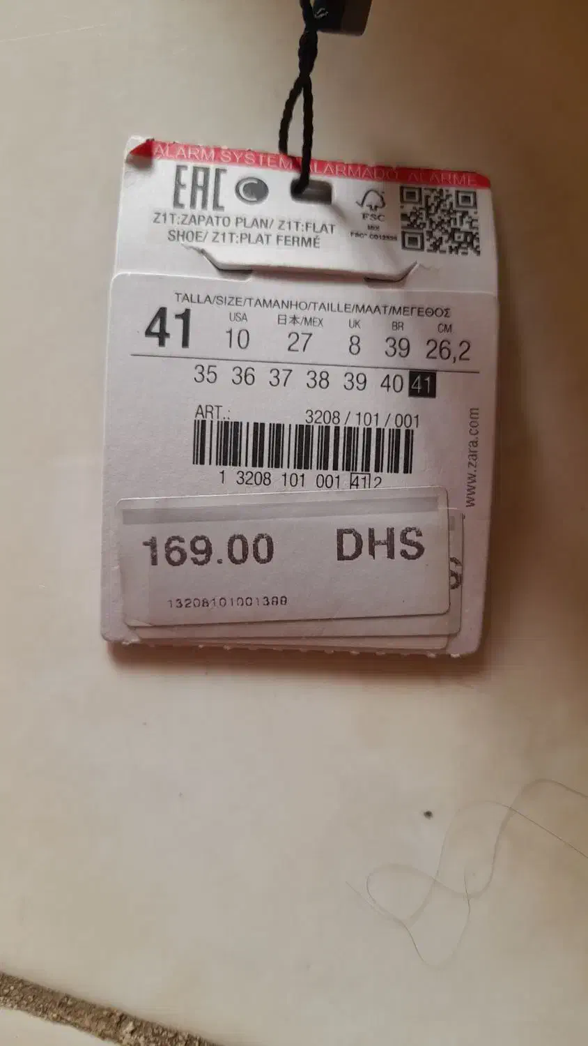 کفش زارا اصل بسیار خوش پا نونو مارکشم روشه مشخصه|کیف، کفش، کمربند|قرچک, میرزائی شمالی|دیوار