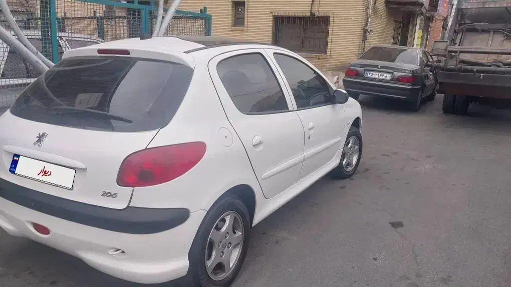 پژو 206 پانا تیپ 3|خودرو سواری و وانت|تهران, تهرانپارس غربی|دیوار