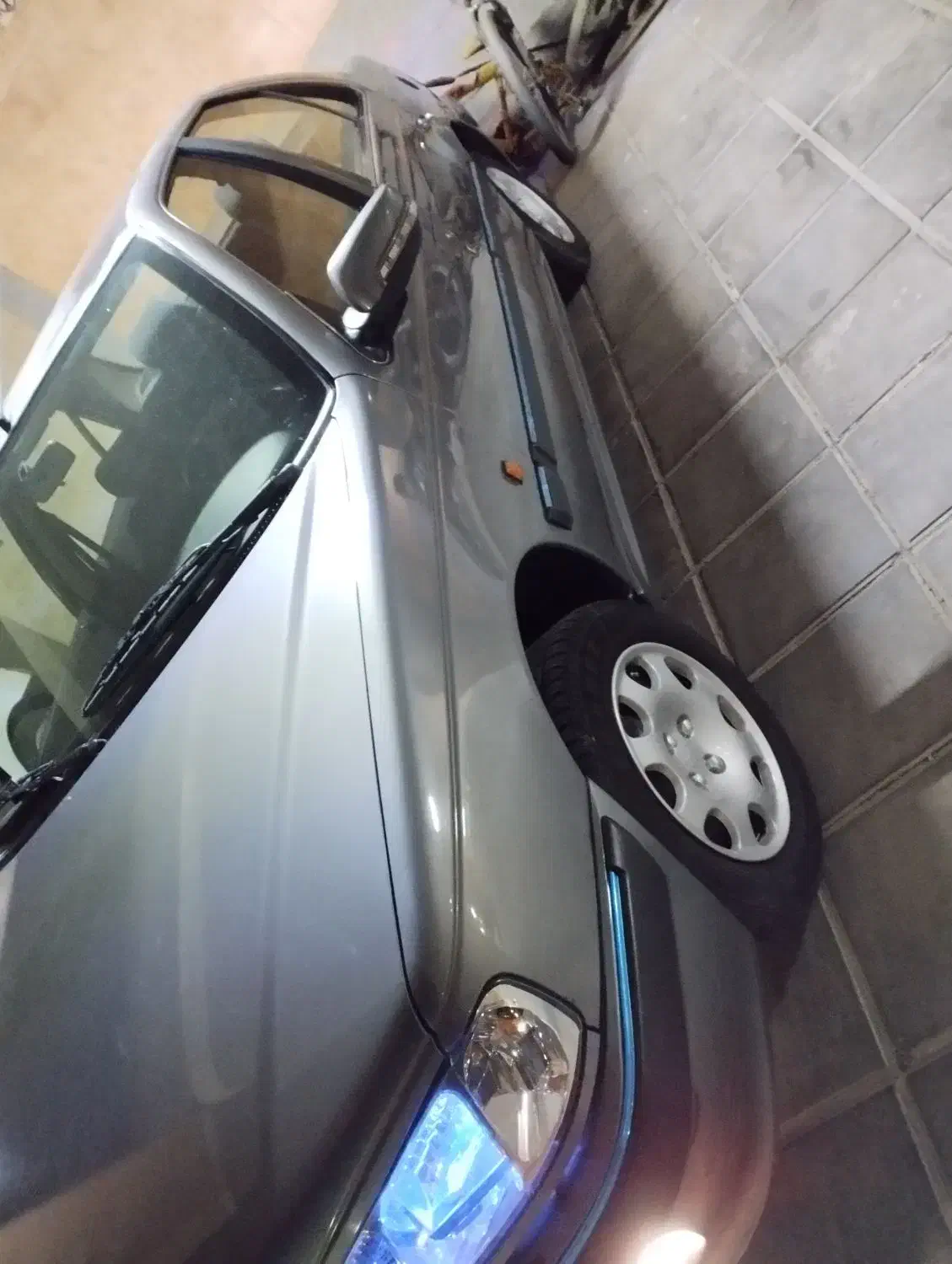 پژو پارس 92دوگانه شرکتی خاکستری|خودرو سواری و وانت|رزن, |دیوار