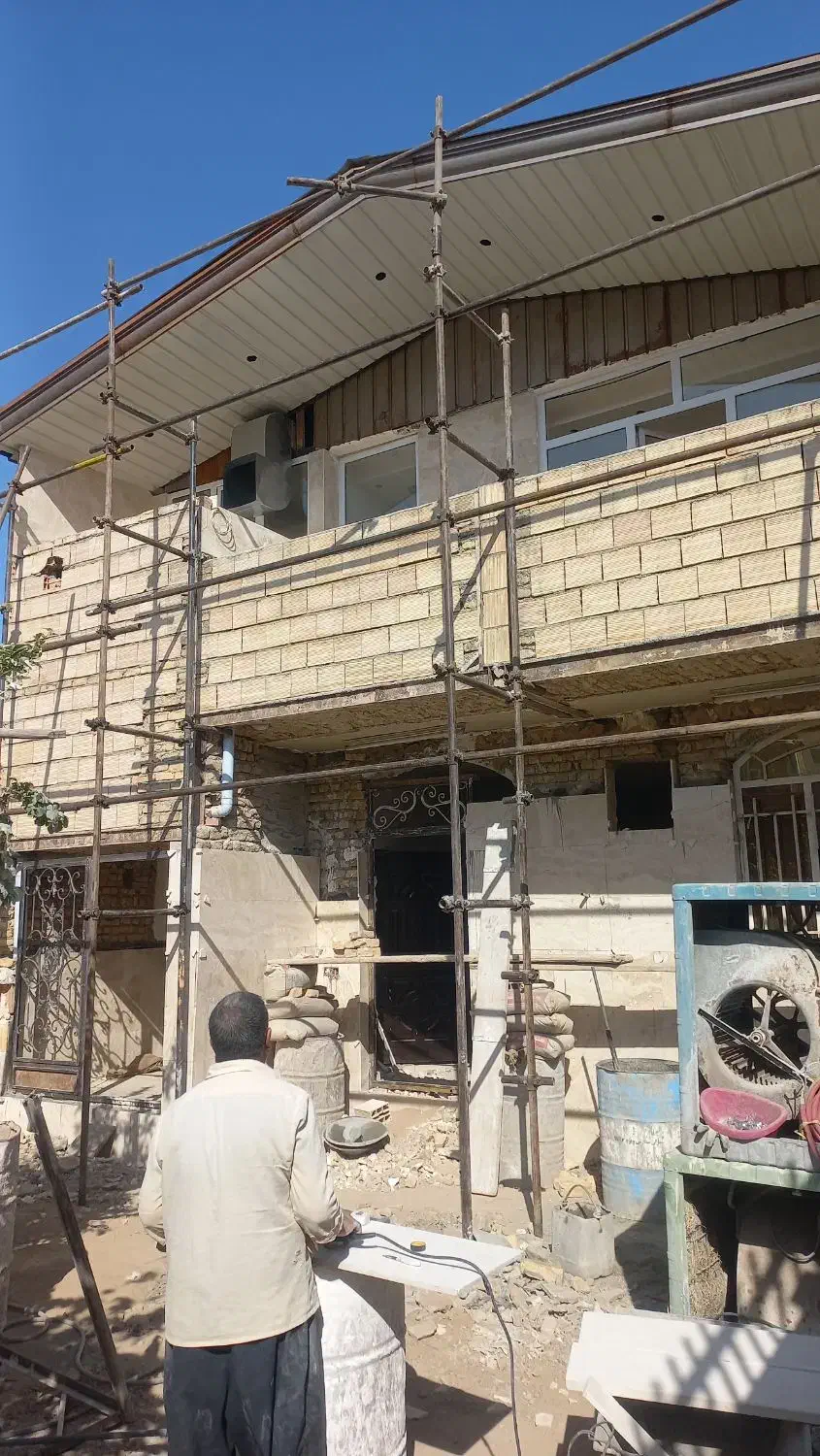 نصب انواع داربست فلزی|خدمات پیشه و مهارت|گرمسار, |دیوار