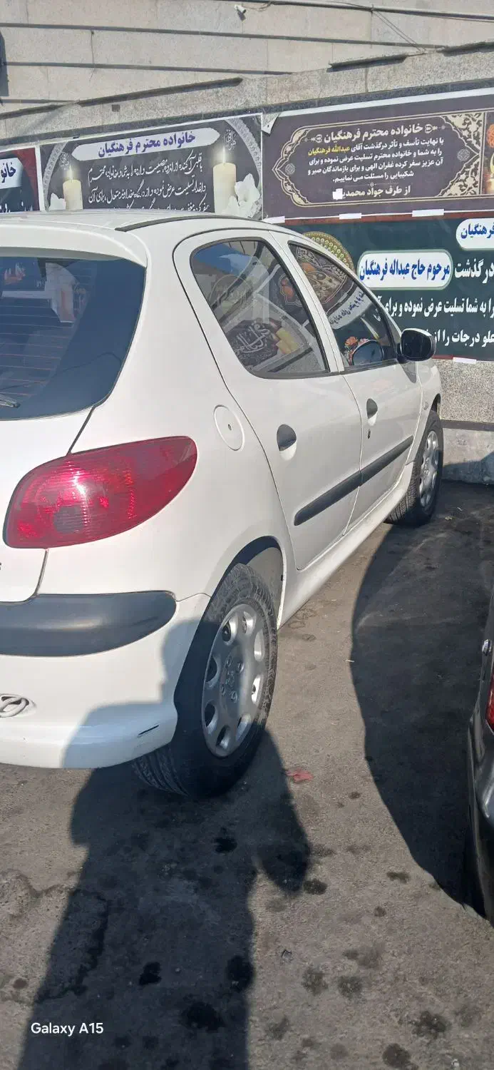 ۲۰۶ مدل ۱۴۰۰ کم کار واقعی|خودرو سواری و وانت|تهران, خلیج فارس|دیوار