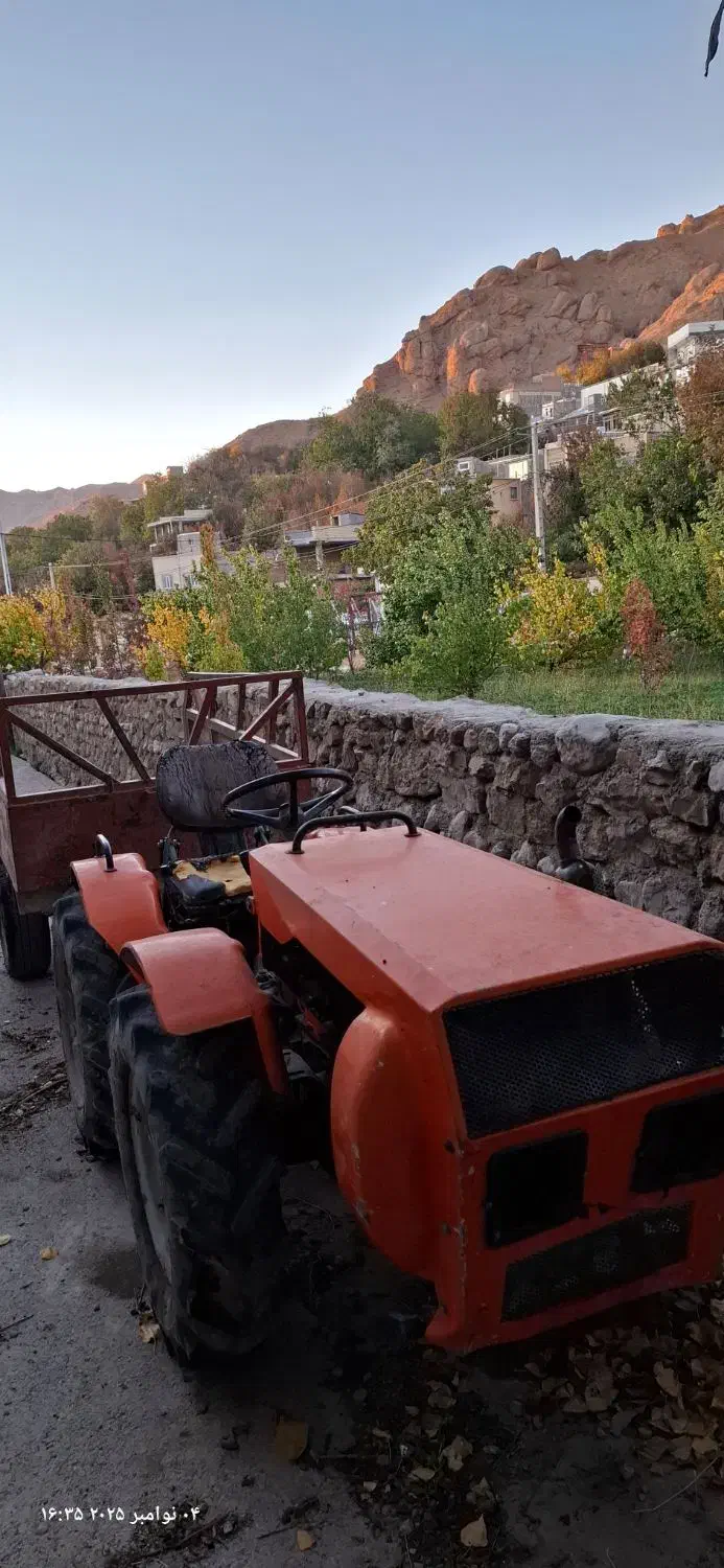 تراکتور گلدانی دوسیلندر با موتور لامبوردینی|خودرو سنگین|اسفراین, |دیوار