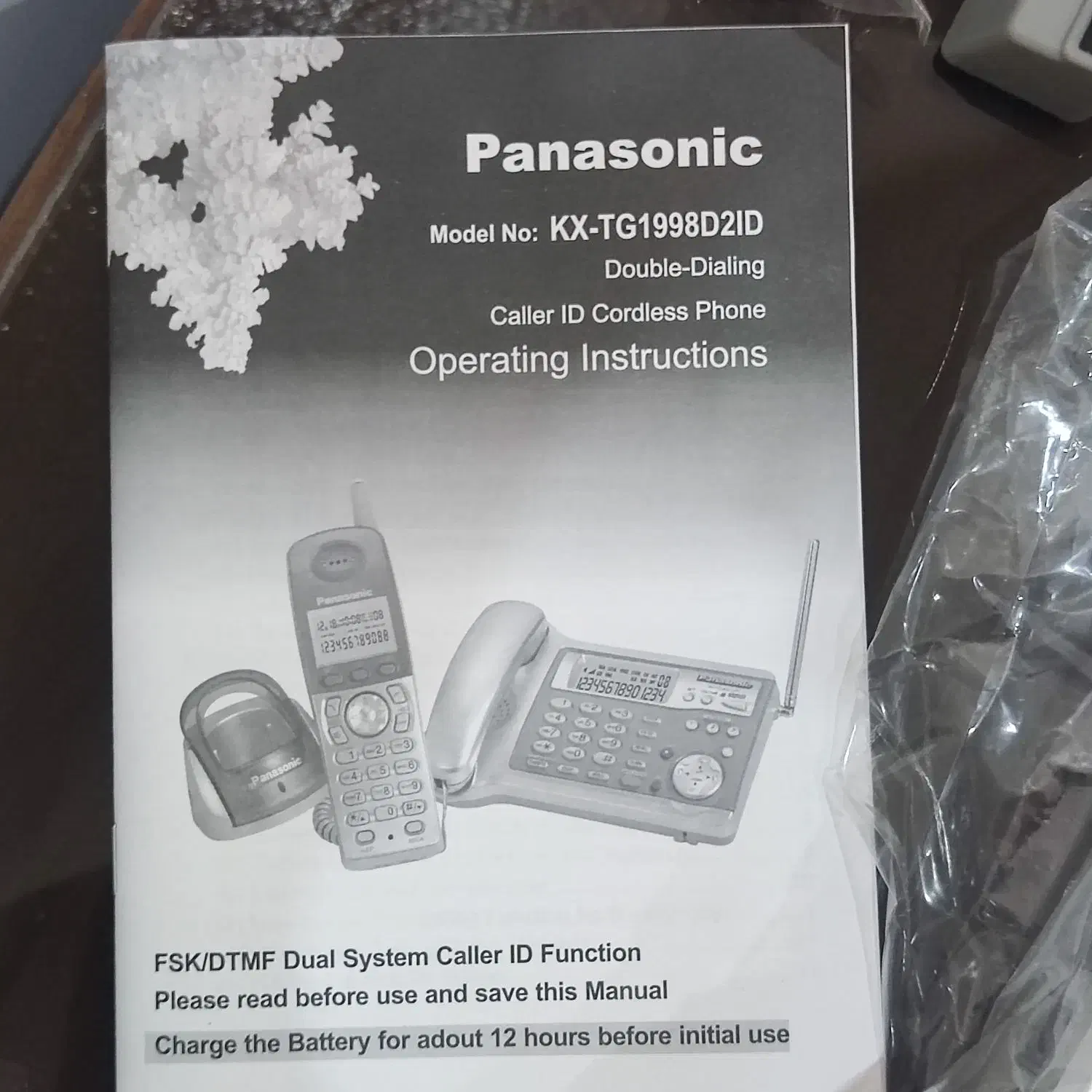 تلفن بی سیم بیسیم گوشی پاناسونیک panasonic اکبند|تلفن رومیزی|اصفهان, صدف|دیوار